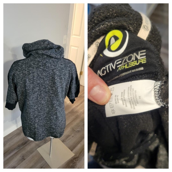 Activezone Athleisure Size 3x pullover hoody - Picture 2 of 2